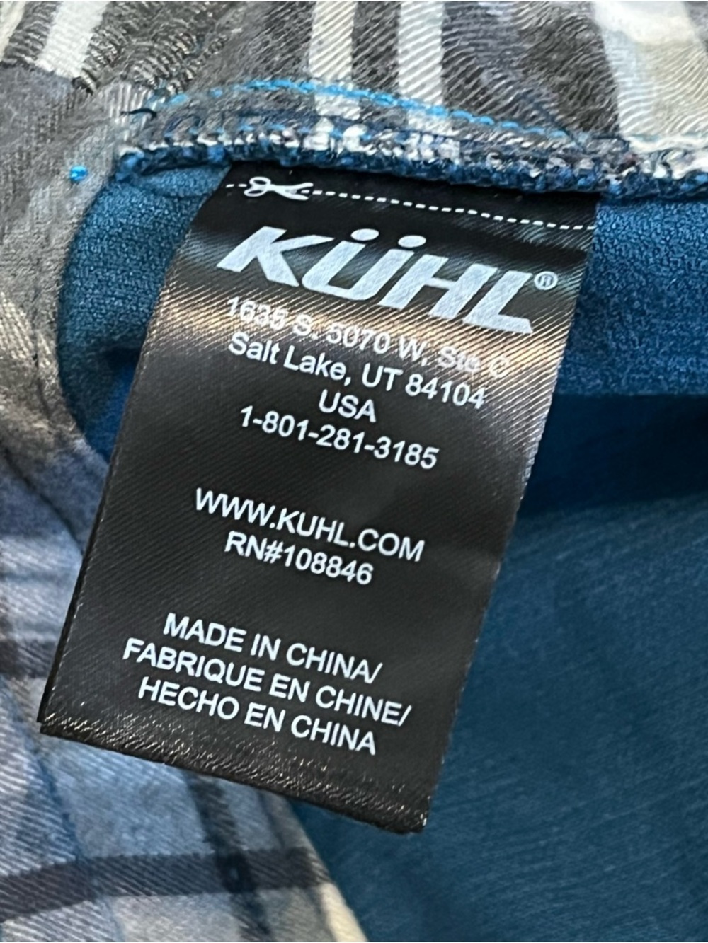Kuhl Streamline Corduroy Mini Skirt SZ 8 Blue Teal Button Front - Picture 5 of 7